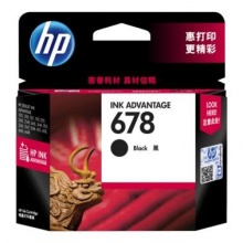 惠普（HP）678黑色墨盒